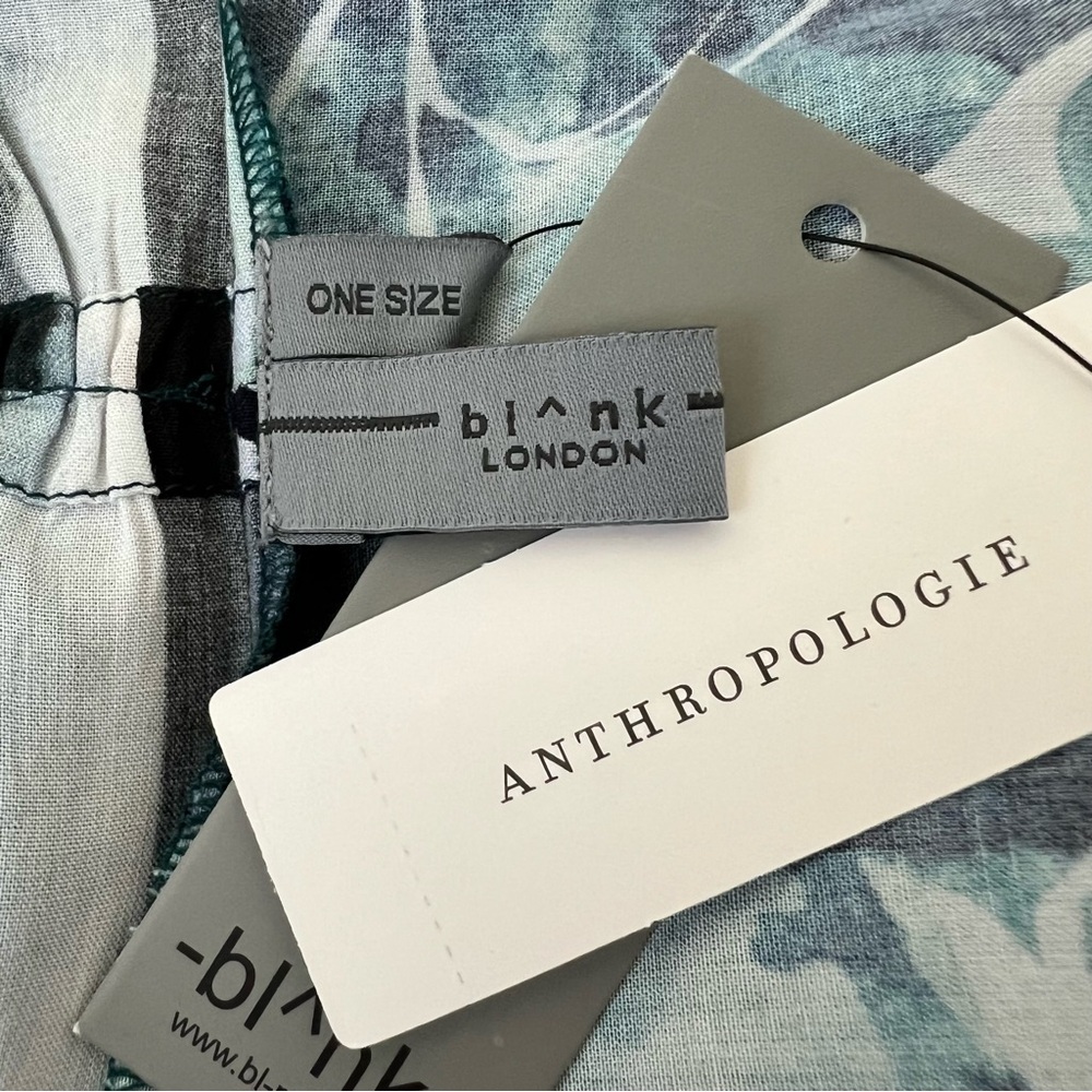 NWT Anthropologie Bl^nk London Rubina Watercolor Duster Kimono Boho Resort SZ OS - Picture 14 of 15